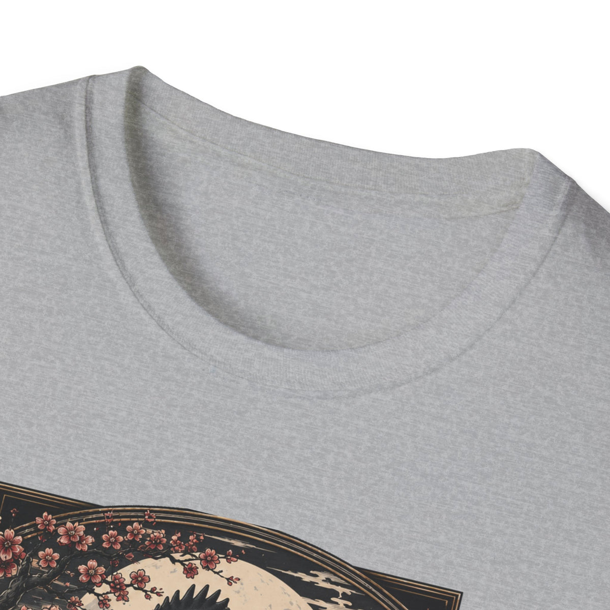 Shadow Samurai Ayam Cemani T-Shirt — Moonrise Warrior Rooster Tee