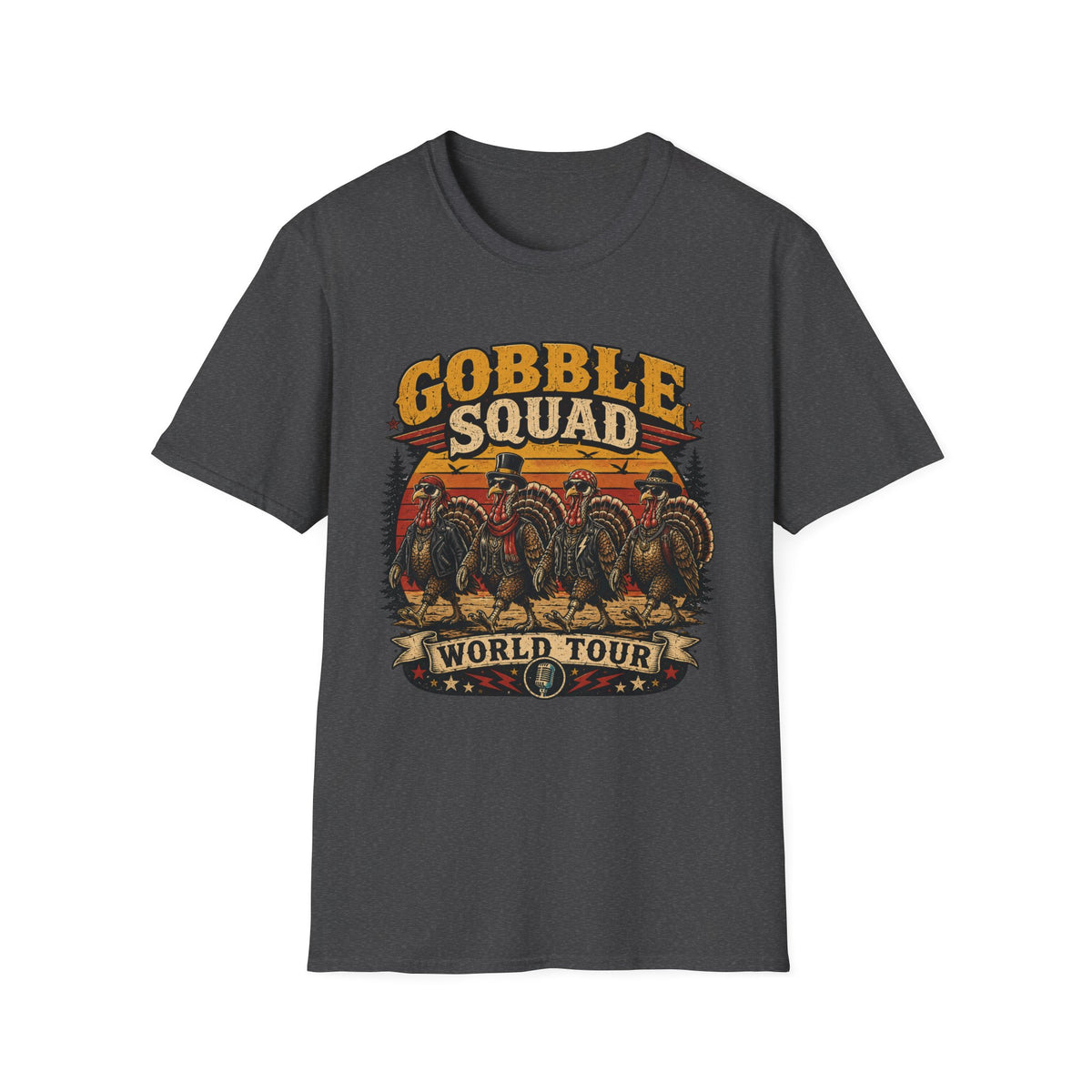Gobble Squad World Turkey Tour T-shirt, photo 7