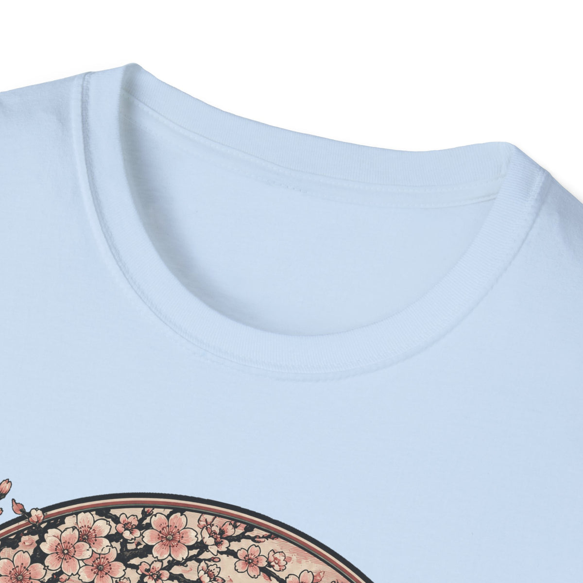 Blossom Garden Silkie T-Shirt — Japanese Woodblock Hen Tee