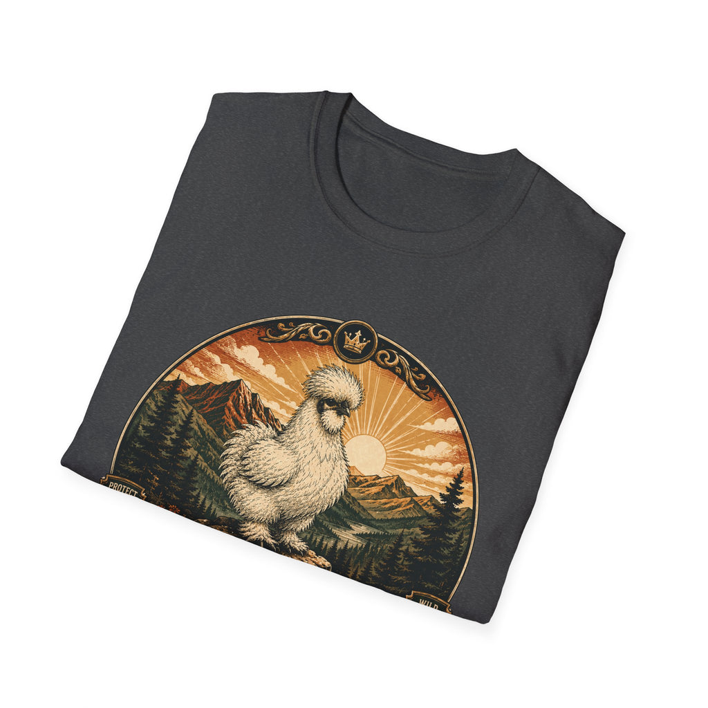 Fluff Range National Park Silkie T-Shirt — Vintage Park Badge Tee