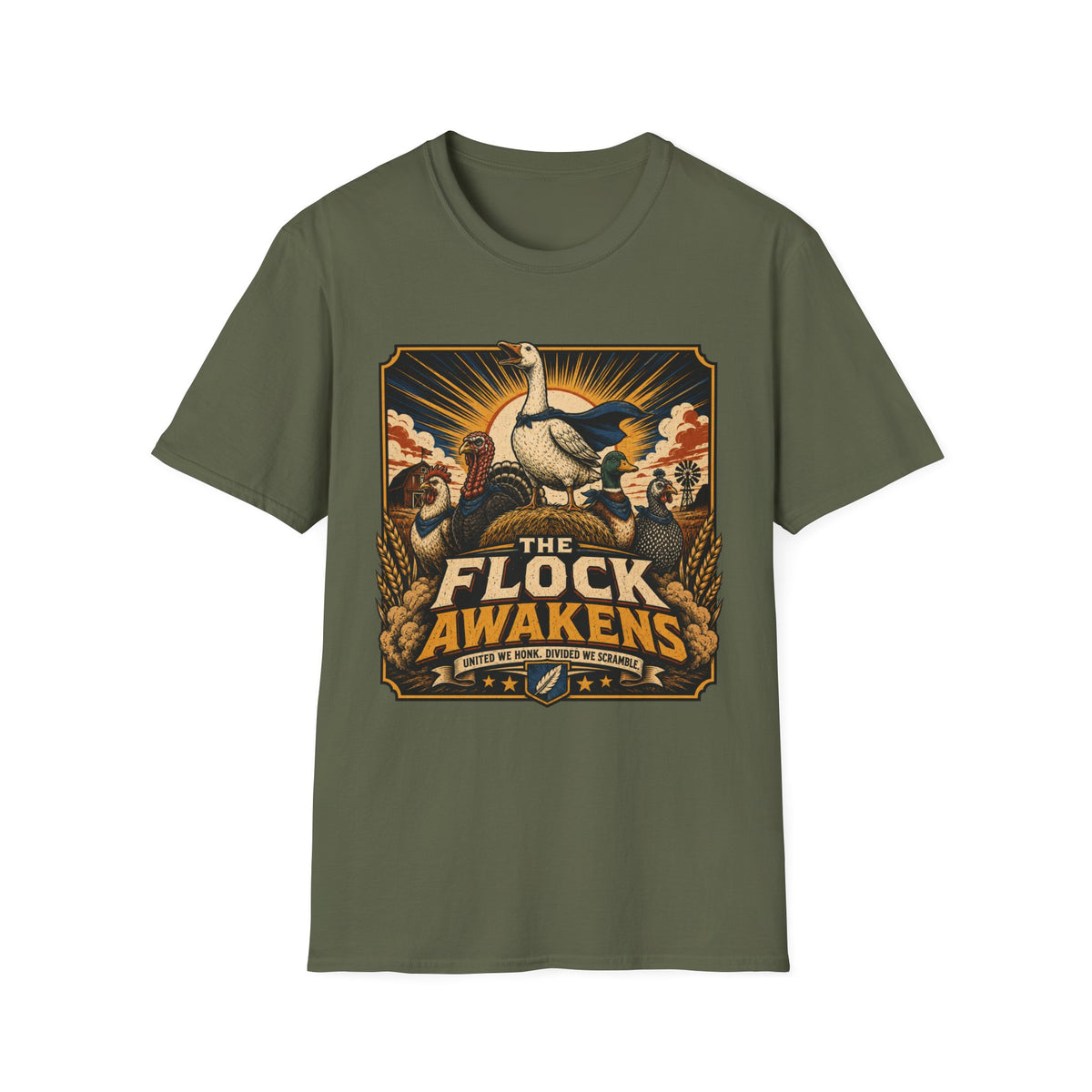 The Flock Awakens Goose T-shirt, photo 4