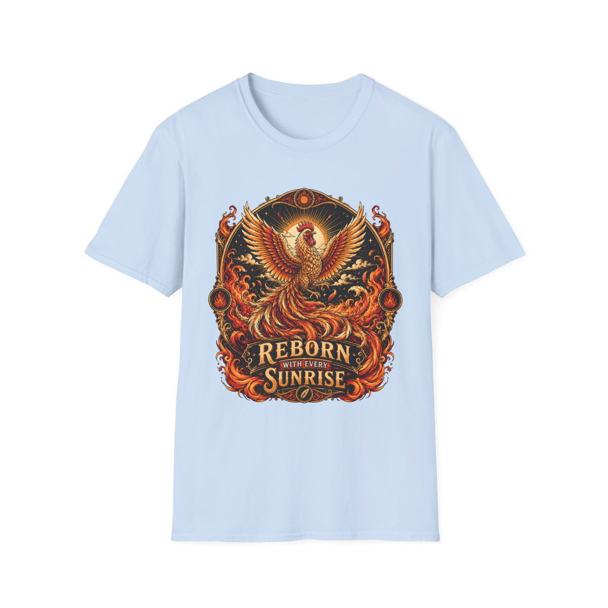 Rise With the Sun Rhode Island Red T-shirt, photo 8