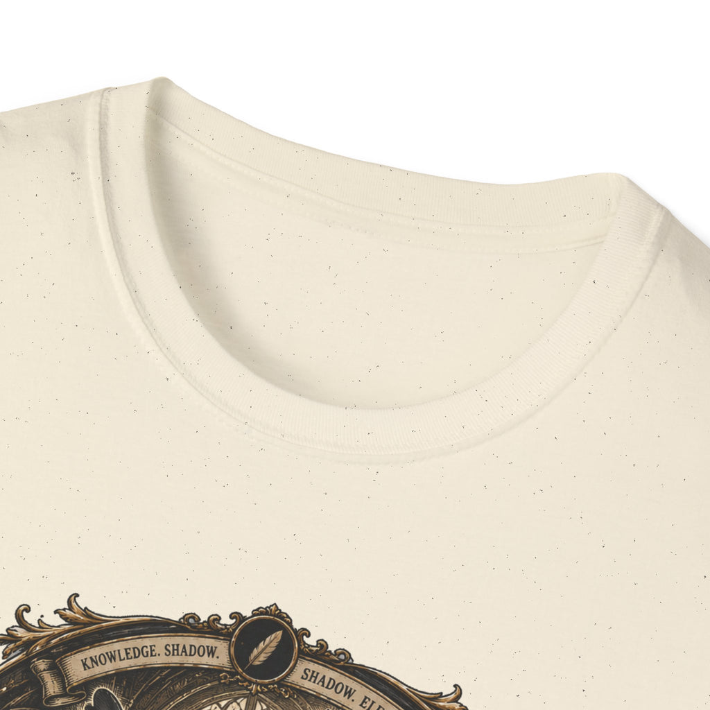 The Black Feather Society Ayam Cemani T-Shirt — Vintage Emblem Rooster Tee
