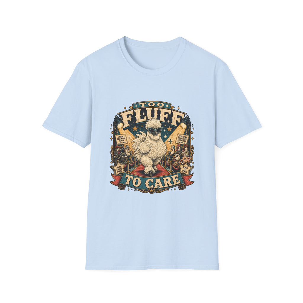 Too Fluff Silkie Chicken T-shirt, photo 8