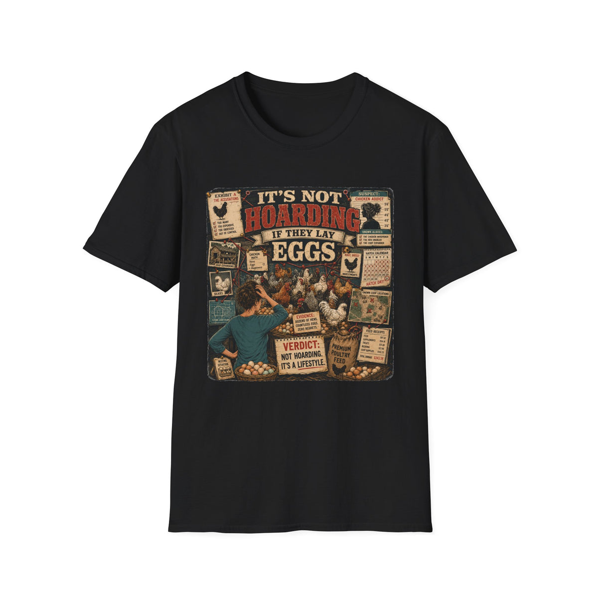 It's Not Hoarding If They Lay Eggs T-shirt, photo 8