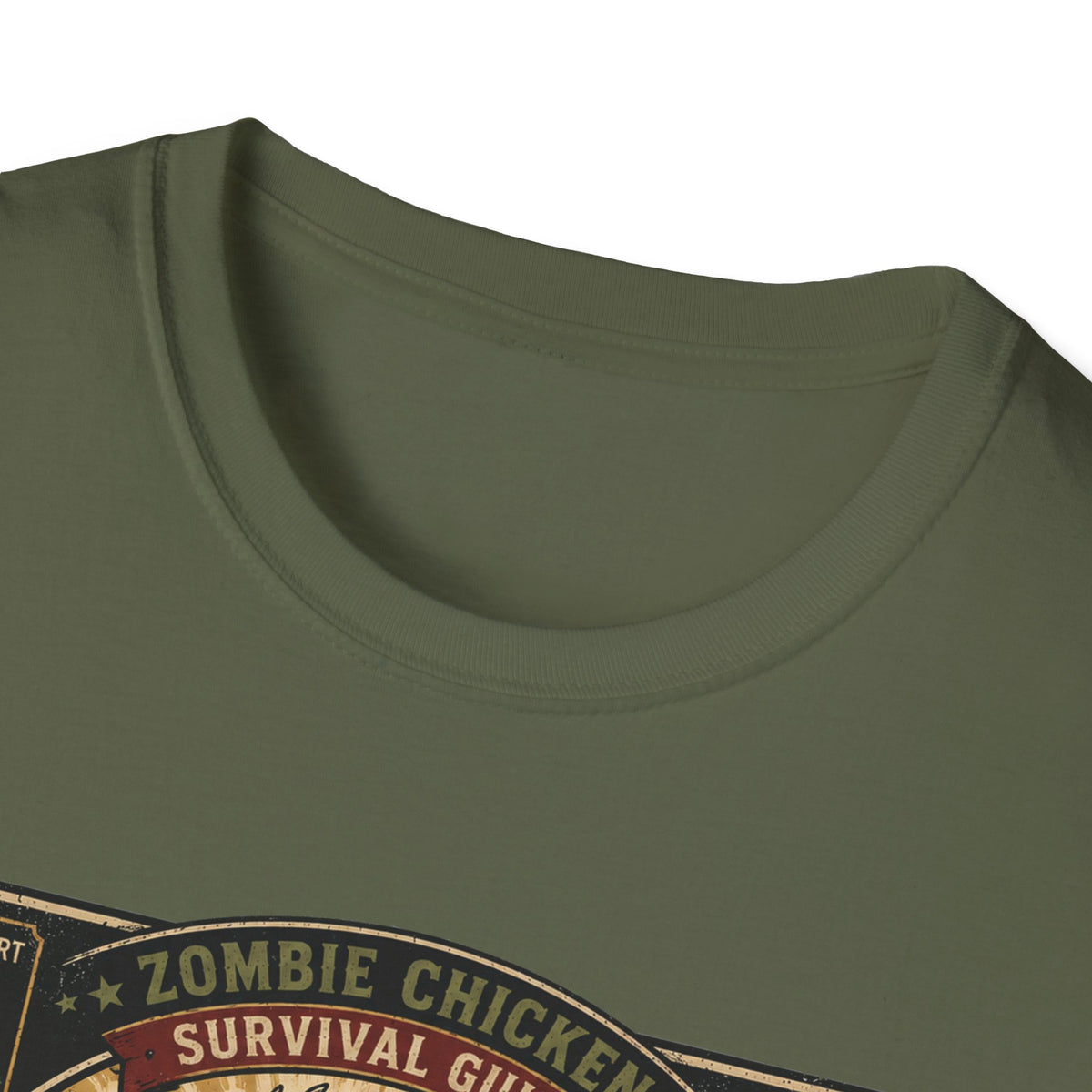 Zombie Chicken Survival Guide T-Shirt — Funny Flock Apocalypse Tee