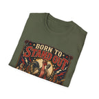 Born to Stand Out Rock Band T-Shirt — Rock Band Naked Neck Rooster Tee