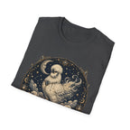 Featherborn Dreamer Silkie T-Shirt — Celestial Moonlit Hen Tee