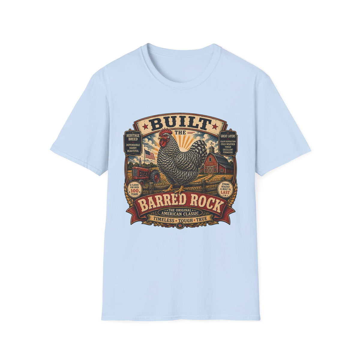 Barred Rock Heritage Farm T-shirt, photo 8