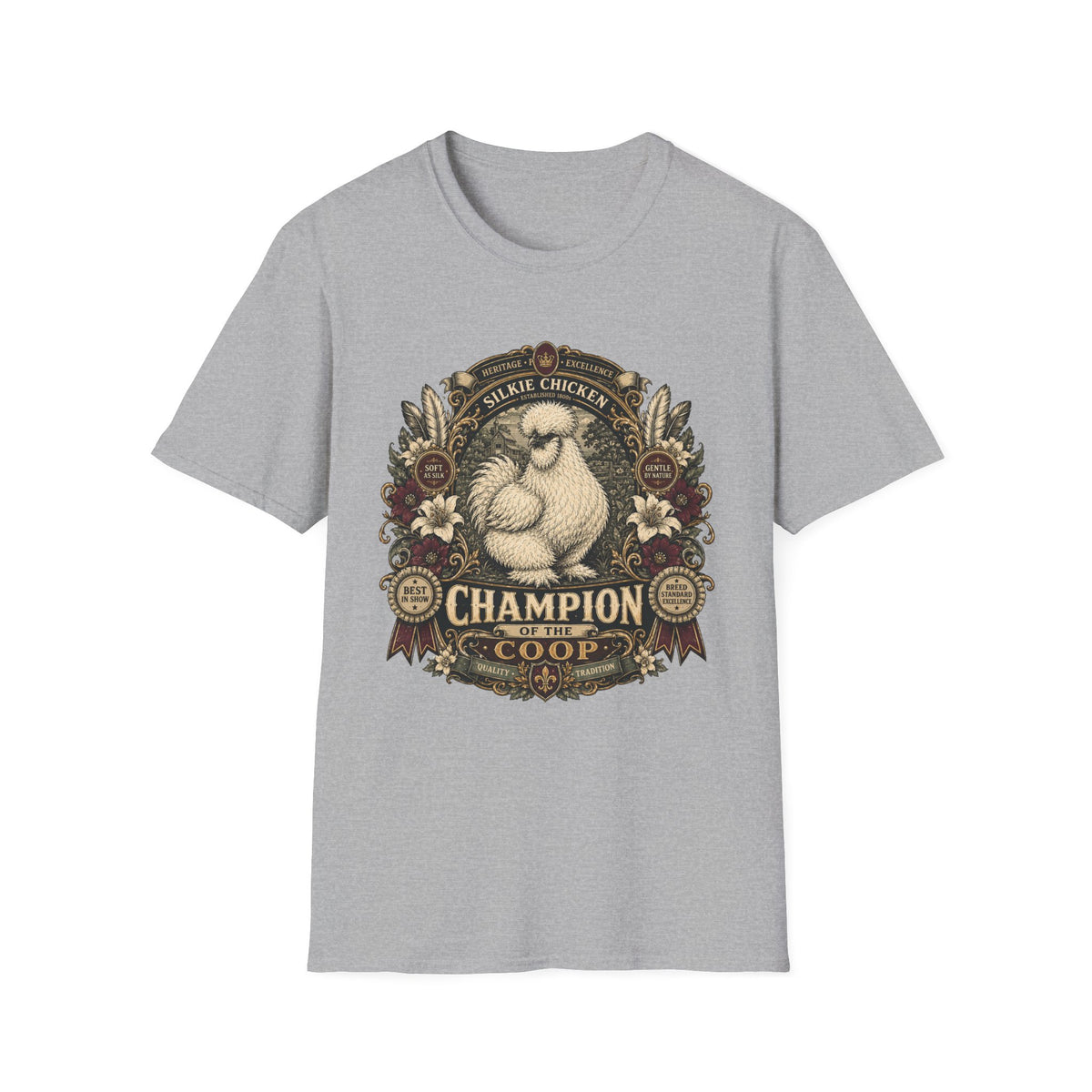 Champion of the Coop Silkie T-shirt, photo 3