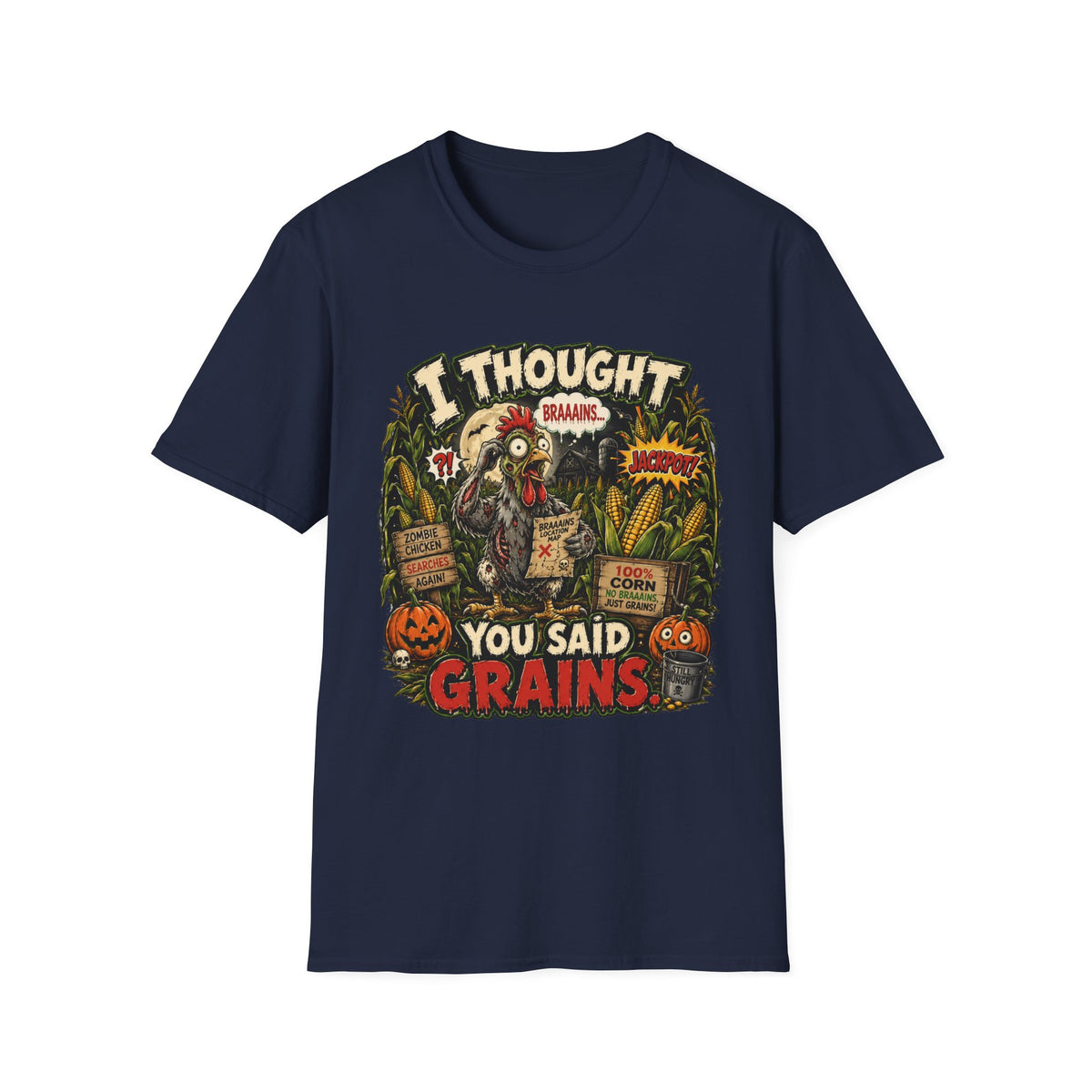 Zombie Chicken's Cornfield Jackpot T-shirt, photo 5