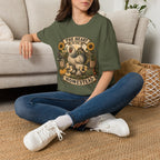 The Heart of the Homestead Brahma T-Shirt — Hen & Chicks Farmhouse Graphic Tee