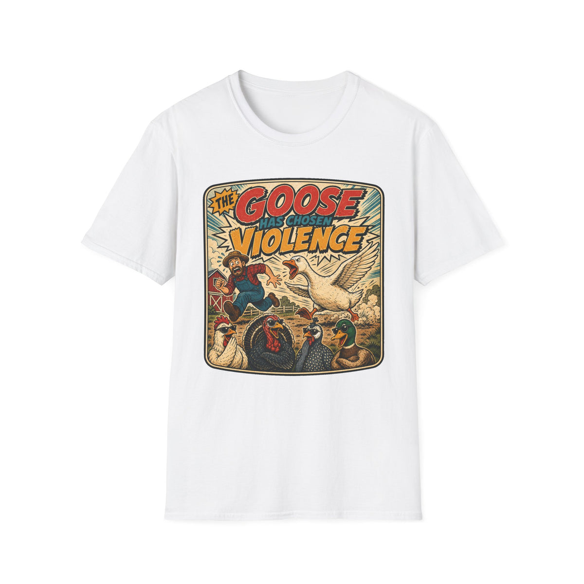 The Goose Has Chosen Violence T-shirt, photo 2