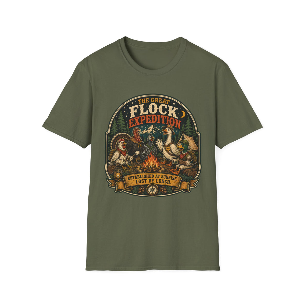 The Great Flock Expedition T-shirt, photo 4