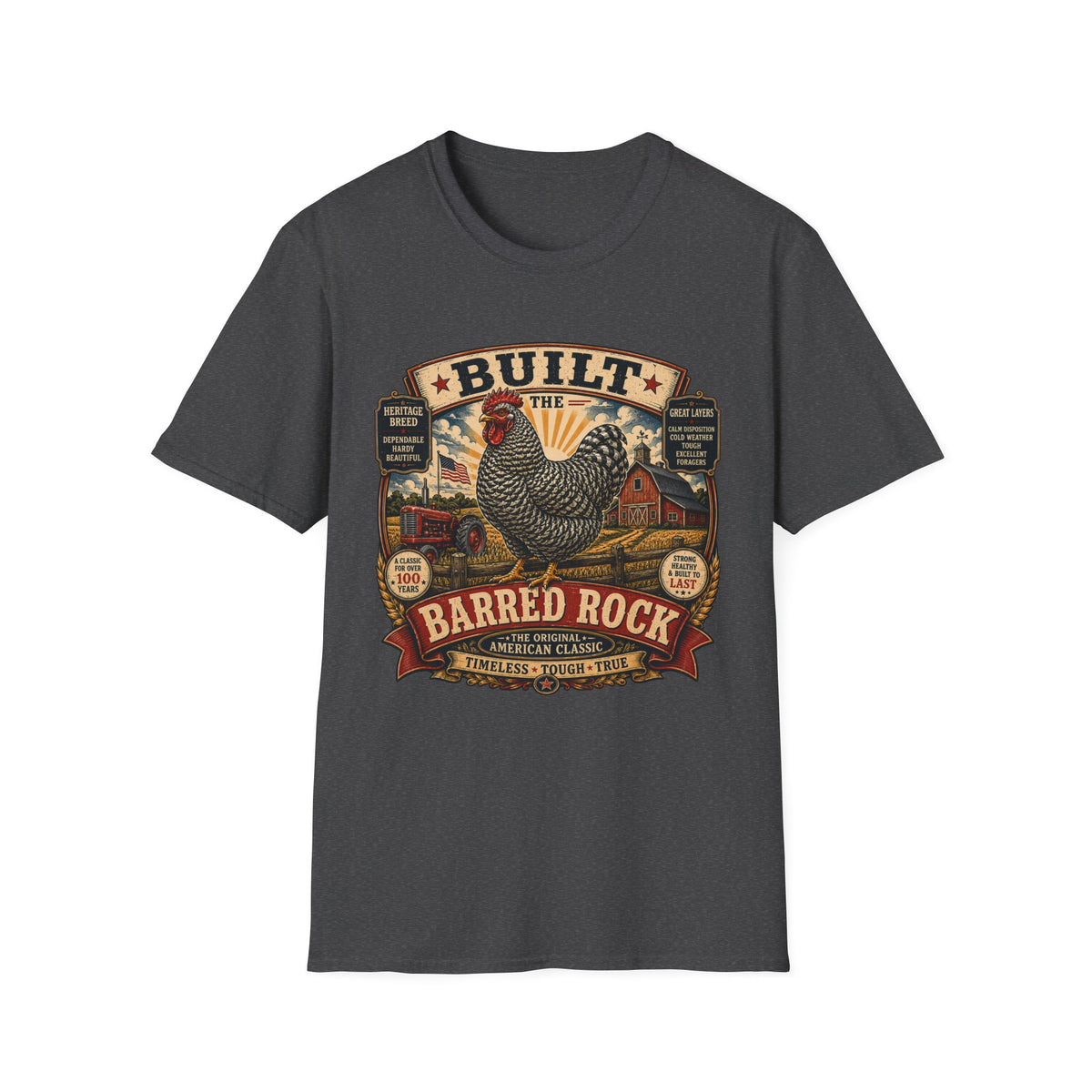 Barred Rock Heritage Farm T-shirt, photo 7