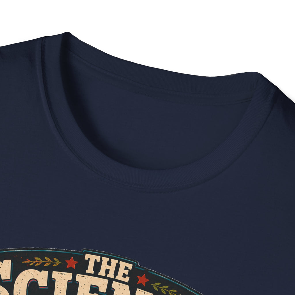 The Science Is Undeniable T-Shirt — Chicken Math Pie Chart Tee