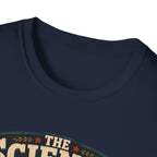 The Science Is Undeniable T-Shirt — Chicken Math Pie Chart Tee