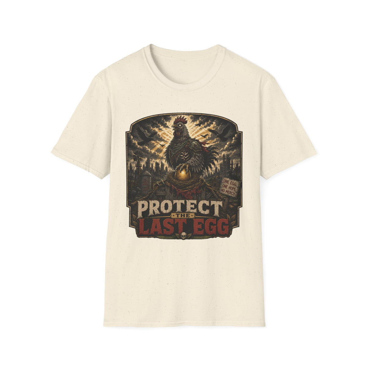 Protect the Last Egg Zombie Chicken T-shirt, photo 5