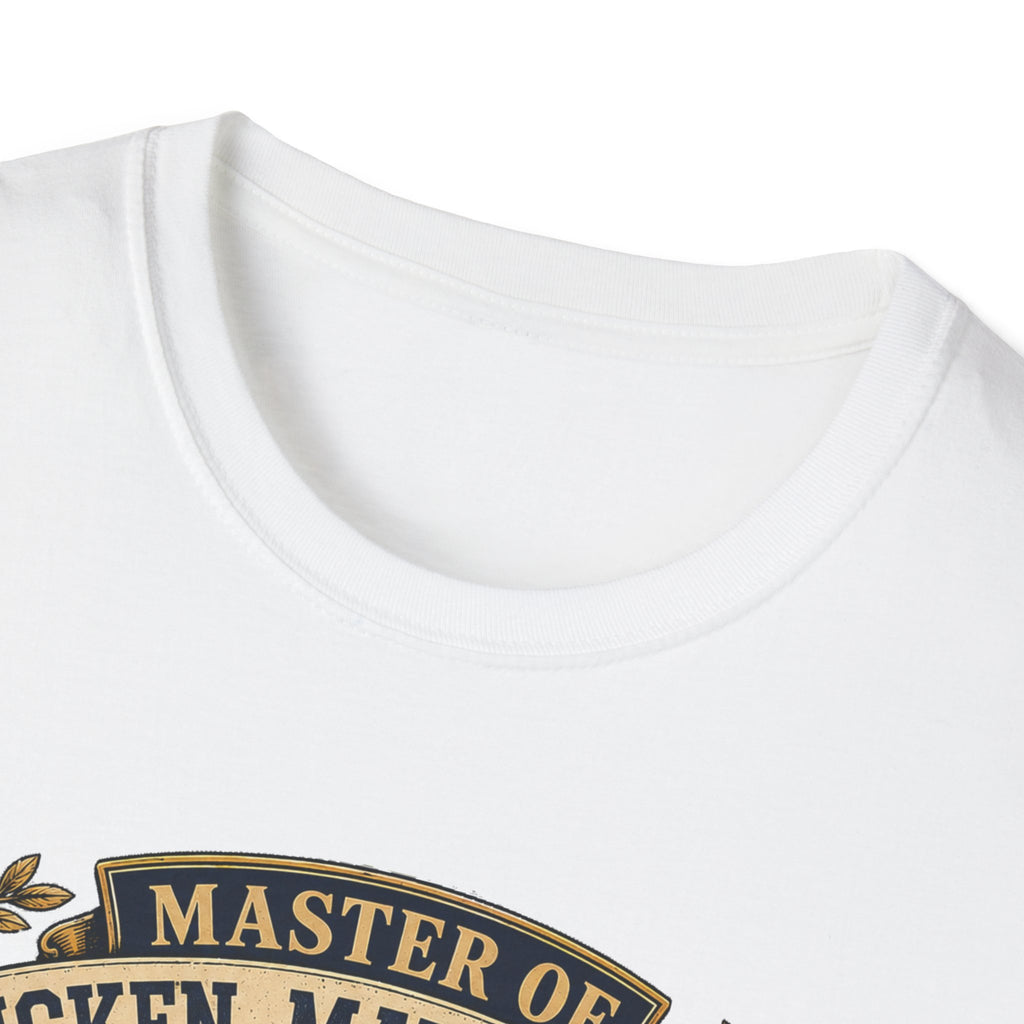 Master of Chicken Mathematics T-Shirt — Collegiate Crest Graphic Tee