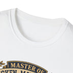 Master of Chicken Mathematics T-Shirt — Collegiate Crest Graphic Tee