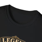 Legend of the Barnyard Dark Brahma T-Shirt — Vintage Rooster Label Tee