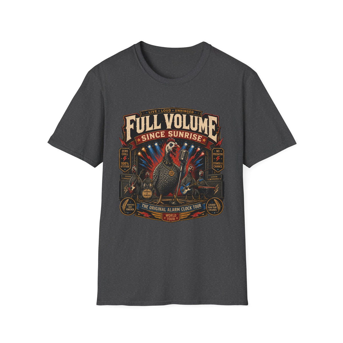 Full Volume Since Sunrise Guinea Fowl T-shirt, photo 7