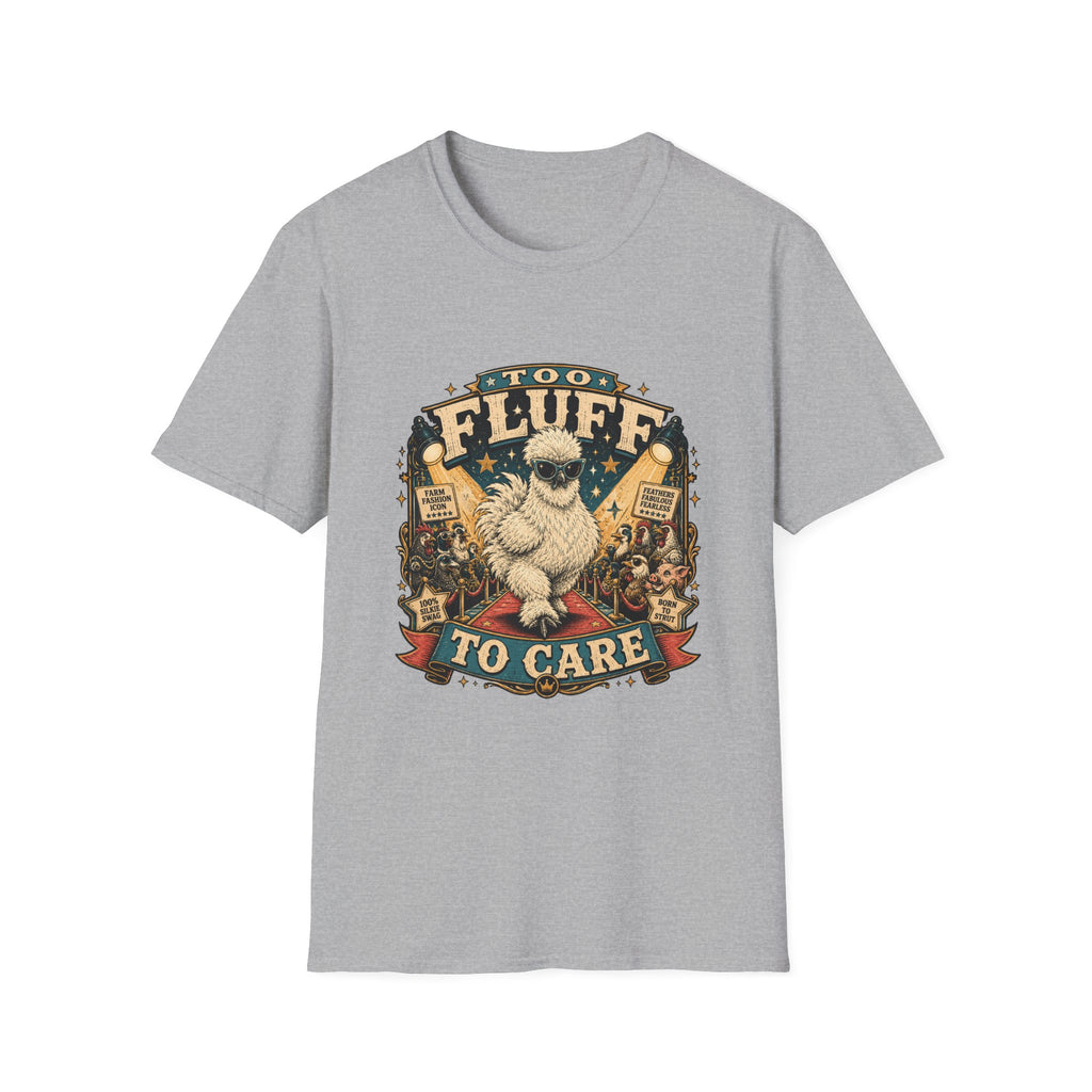 Too Fluff Silkie Chicken T-shirt, photo 3