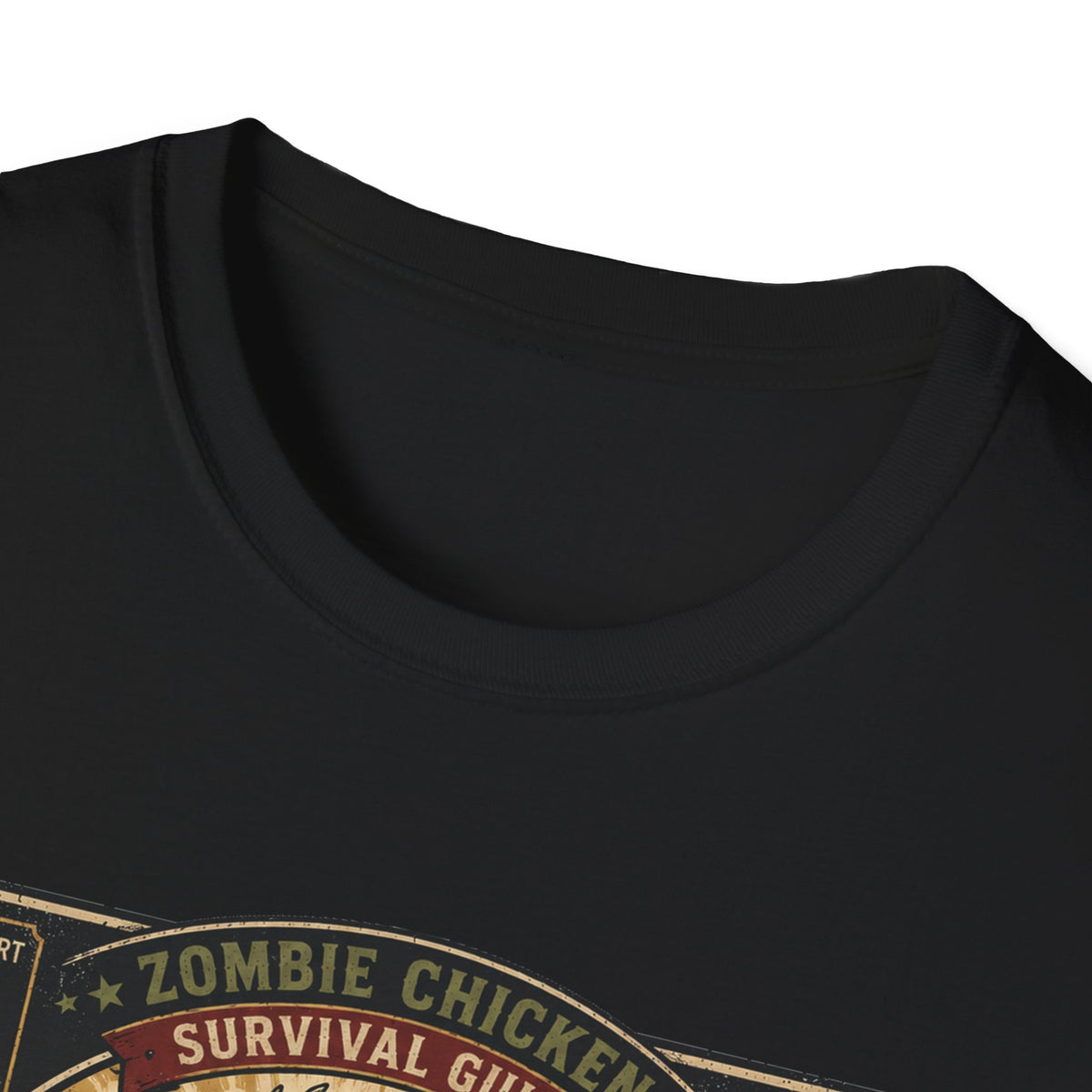 Zombie Chicken Survival Guide T-Shirt — Funny Flock Apocalypse Tee