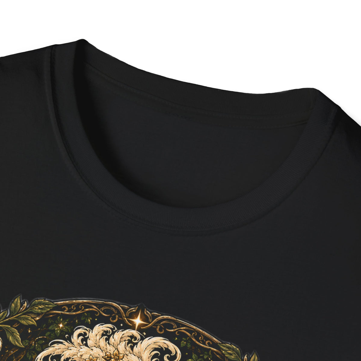 Guardian of the Hidden Grove Polish Chicken T-Shirt — Enchanted Forest Flock Tee