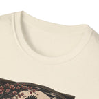 Shadow Samurai Ayam Cemani T-Shirt — Moonrise Warrior Rooster Tee