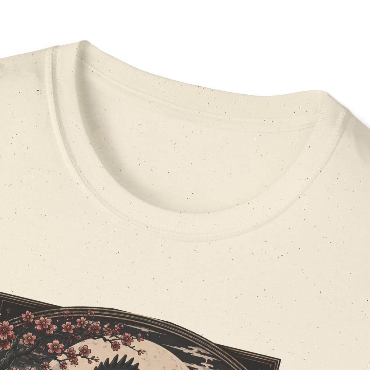 Shadow Samurai Ayam Cemani T-Shirt — Moonrise Warrior Rooster Tee