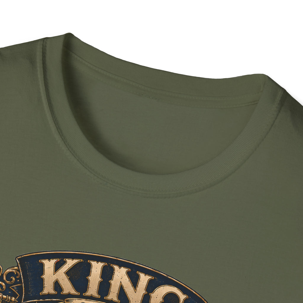 King of the Feathered Realm Brahma T-Shirt — Royal Rooster Crest Tee
