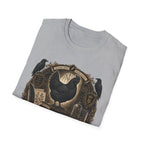 The Black Feather Society Ayam Cemani T-Shirt — Vintage Emblem Rooster Tee