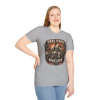 Free Range Road Crew Brahma T-Shirt — Biker Rooster Graphic Tee