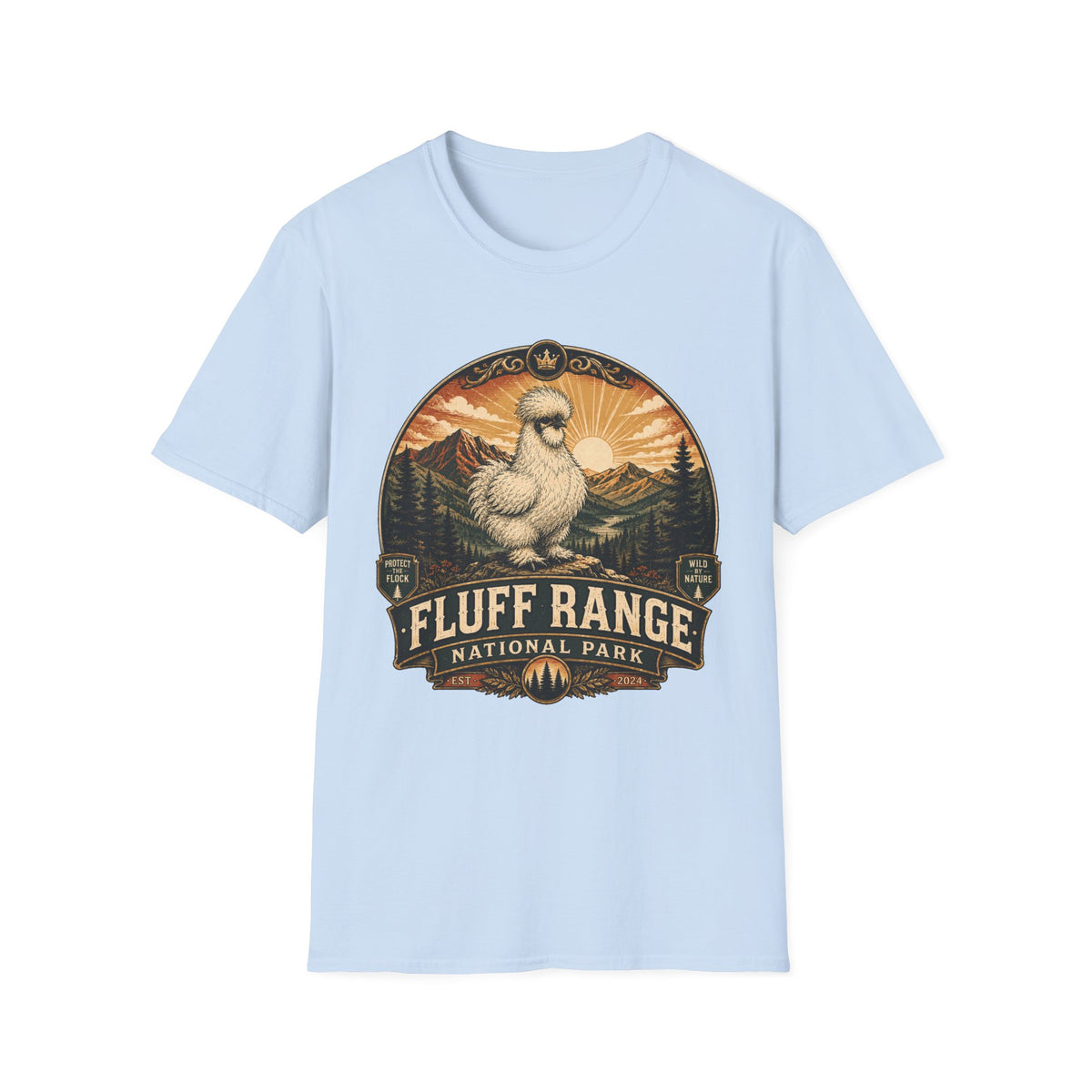 Fluff Range National Park Silkie T-shirt, photo 8