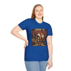 Born to Stand Out Rock Band T-Shirt — Rock Band Naked Neck Rooster Tee