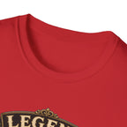 Legend of the Barnyard Dark Brahma T-Shirt — Vintage Rooster Label Tee