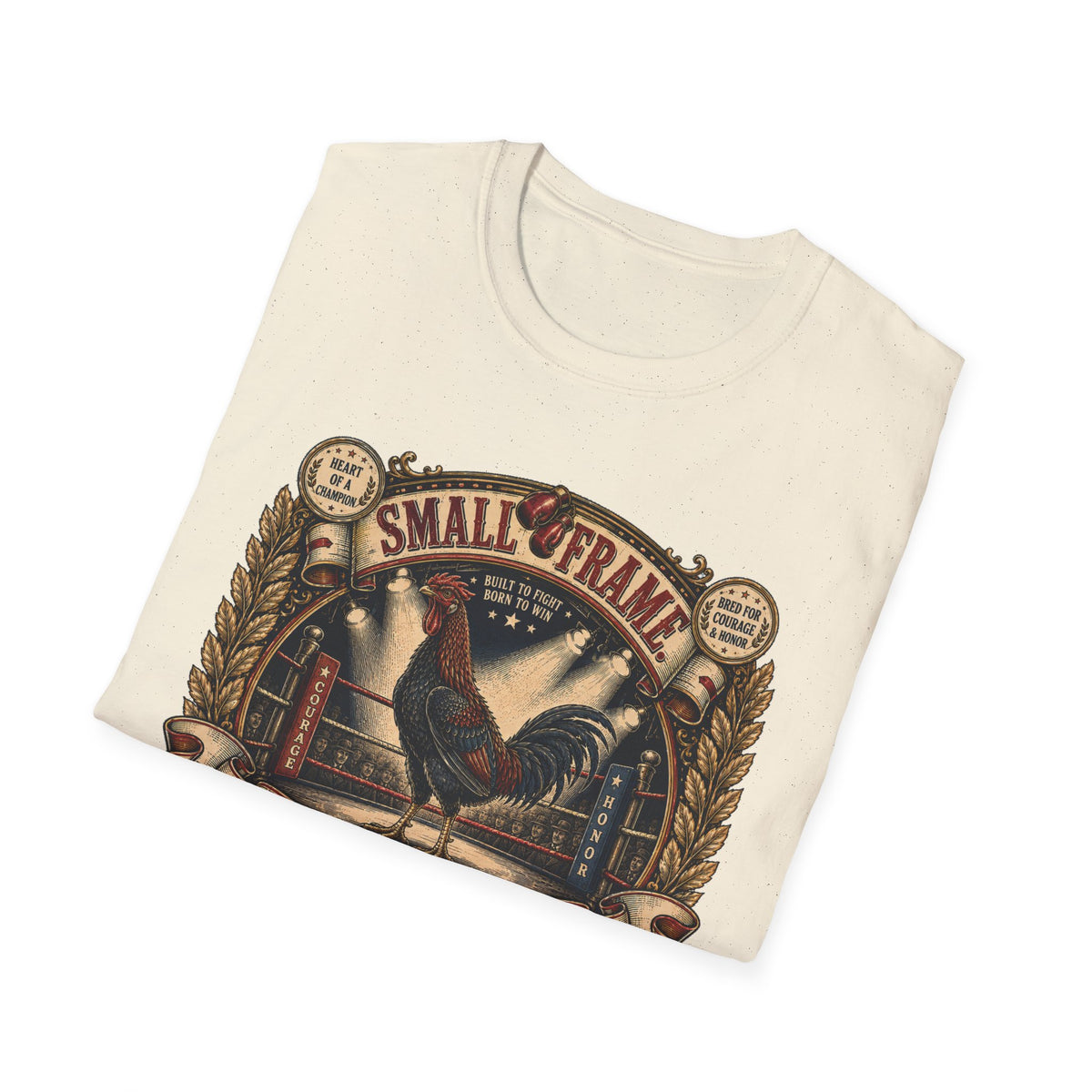 Champion of the Ring Old English Game T-Shirt — Fighting Breed Heritage Tee