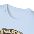 Soft as a Cloud Silkie T-Shirt — Floral Wreath Hen Tee