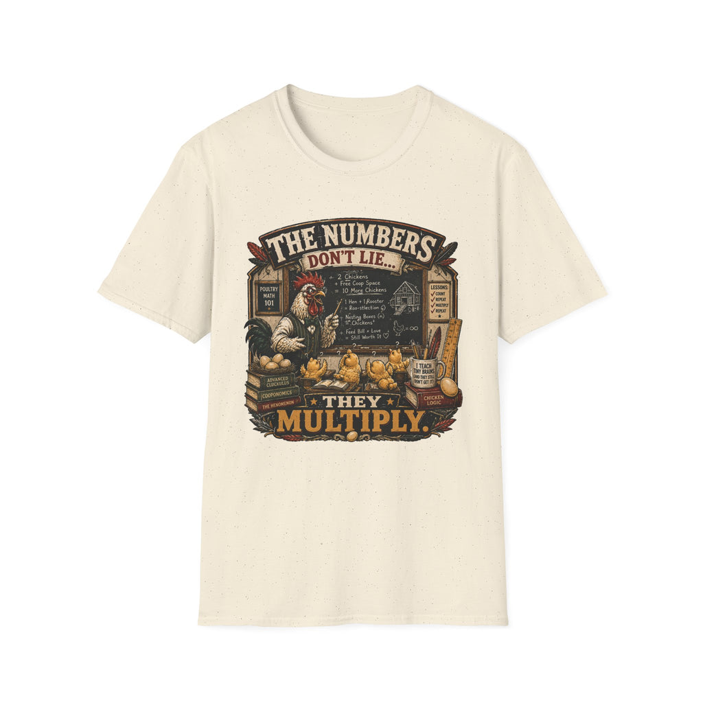 The Numbers Don't Lie They Multiply T-shirt, photo 5