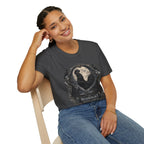 The Midnight Monarch Ayam Cemani T-Shirt — Moonlit Rooster Graphic Tee