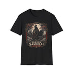 Shadow Samurai Ayam Cemani T-Shirt — Moonrise Warrior Rooster Tee