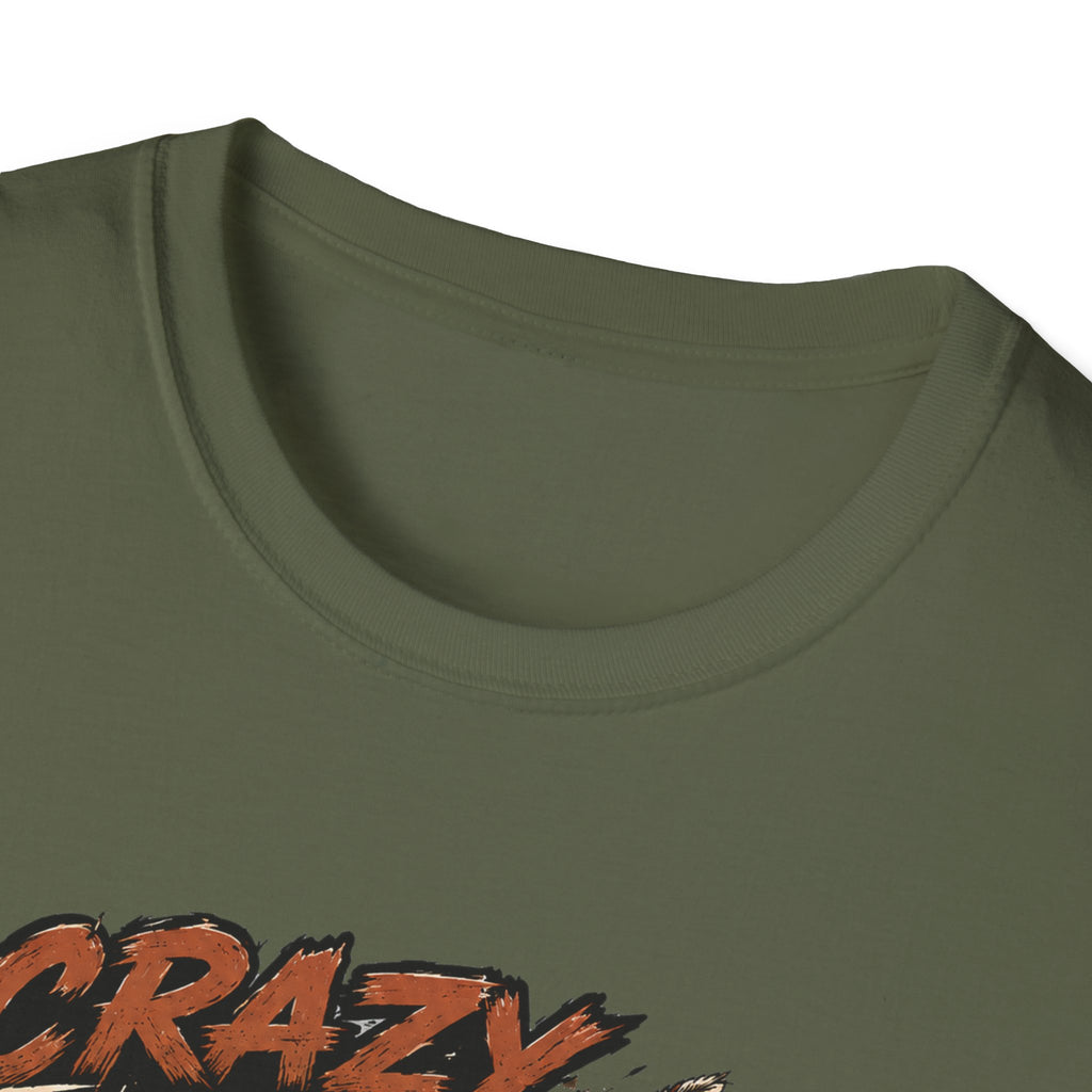 Crazy Turkey Lady Grunge Tee — Turkeys Before People