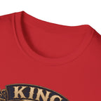 King of the Feathered Realm Brahma T-Shirt — Royal Rooster Crest Tee