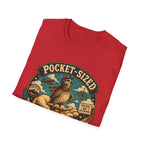 Tiny Quail Adventures T-Shirt — Backyard Bird Keeper Vintage Graphic Tee