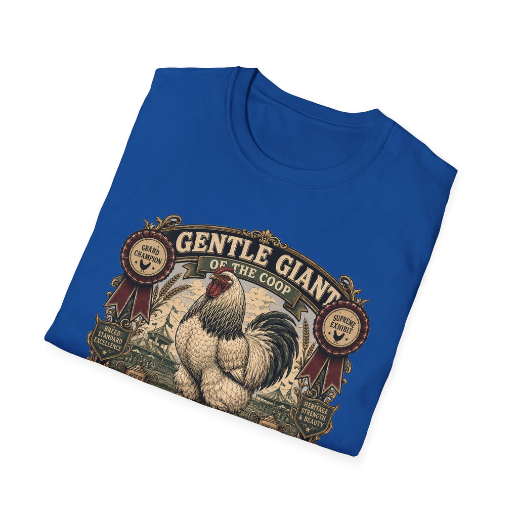 Gentle Giant Heritage Brahma T-Shirt — Prize Rooster Badge Tee