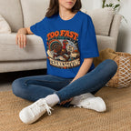 Too Fast for Thanksgiving Turkey T-Shirt — Not Today Funny Holiday Tee V2