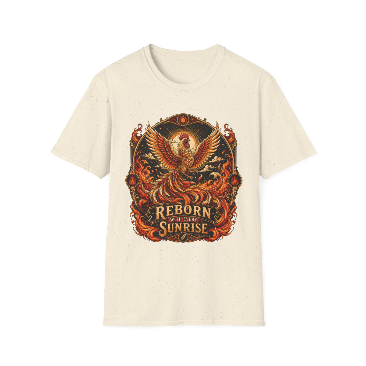 Rise With the Sun Rhode Island Red T-shirt, photo 5