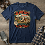 Built for Speed Barnyard Dash Indian Runner T-shirt by FeatherPunk