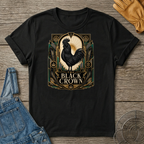 The Black Crown Ayam Cemani T-shirt by FeatherPunk